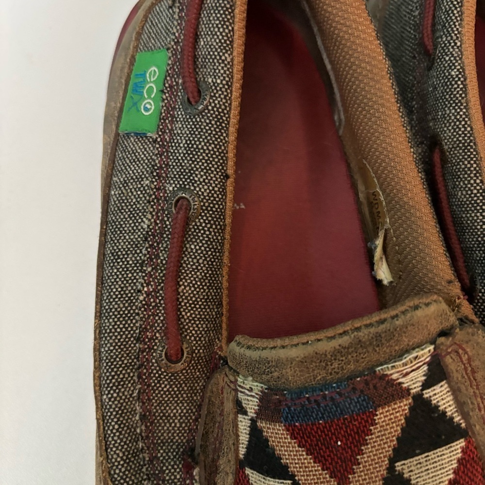 ECCO Twisted X Women’s Geometric Colorful Patterned Loafers - Picture 5 of 7